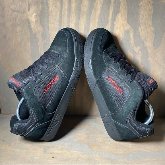 Vans Heenan Skate Shoes Black Red Men's Size 14 - Picture 6 of 9